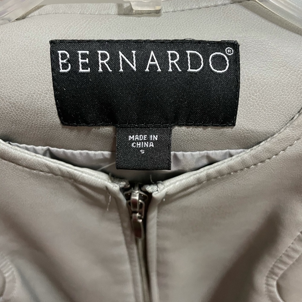 Gray Leather Jacket - image 3